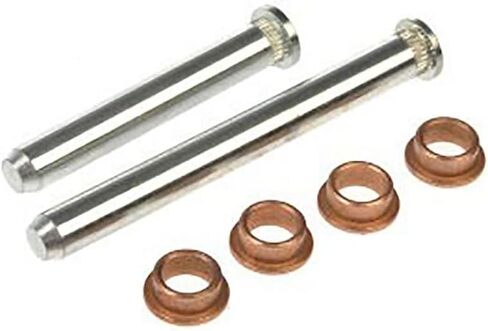 Rear Door Hinge Pin and Bushing Kit for Dodge D100,D150,D250,D350,W150 1984 1985 1986 1987 1988 1989 1990 1991 1992 1993 Replacement 6500975, 6500976, 4615311 2 PCS in Saudi Arabia