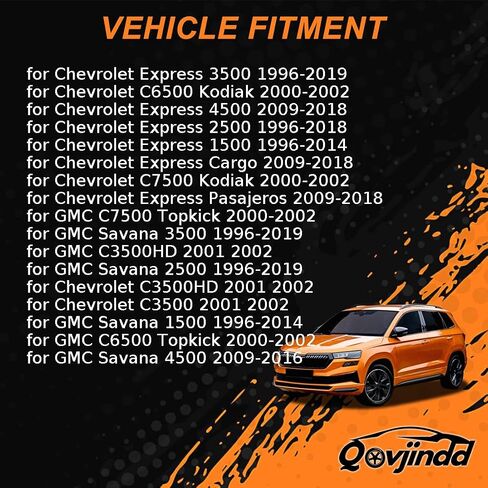 مقدمة الباب الأمامي دبوس ومجموعة جلبة لشيفروليه C3500 ، C3500HD ، C6500 KODIAK ، C7500 KODIAK ، Express 1500 1996 1997 1998 1999 2000 2001 2003 2004 2005 2006 2006 2007-2014 1 PCS in Saudi Arabia