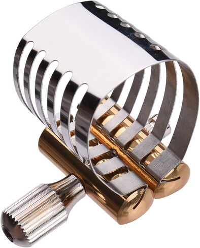 HXBER Single Single Screpricment saxophate ligature compact sax sax saxature for tenor saxophone in Saudi Arabia