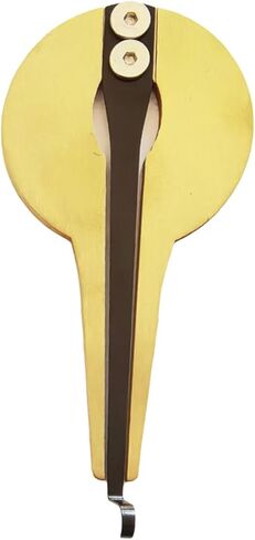 Russian Jaw Harp Mouth Musical Instrument, Maultrommel Folk Music for Adults, Children, Round in Kuwait