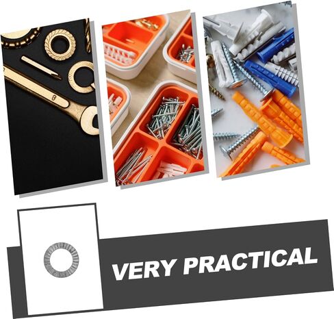 GLEAVI 20pcs Washers Pcslock Washers Loose Industrial Grade for Screws and Bolts in Saudi Arabia