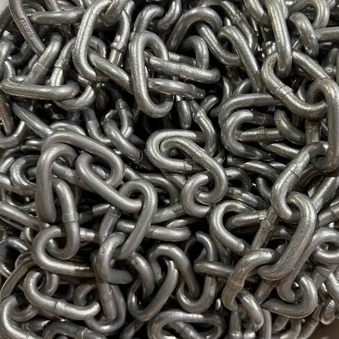صنع في الولايات المتحدة الأمريكية 1/4 "G43 سلسلة اختبار عالية NACM ، سلسلة مرساة WLL 2600 رطل ، غلف سميكة الساخنة مغموسة ، الطول متعدد الطول (20 قدم) in Kuwait