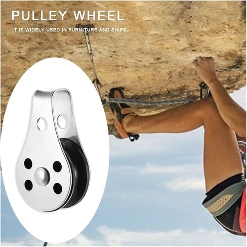 Stainless Steel Pulley, Stainless Steel Pulley Single Wheel Load Bearing Swivel Pulley Marine Hardware in Kuwait