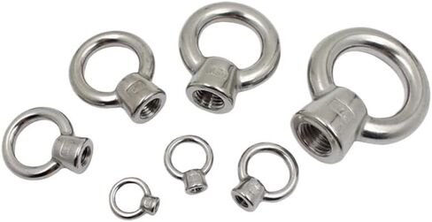 1/2/5/10/20PCS 304 RING NUTS (M5 20PCS) in Saudi Arabia