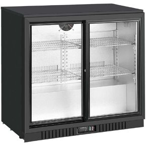Unity U-BB2 36" Countertop Two Sliding Door Merchandising Bar Cooler (For Commercial Use ONLY) in Saudi Arabia