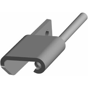 Polaris Ranger Hinge Weld, Upper, Left, Black, Genuine OEM Part 1023598-458, Qty 1 in Saudi Arabia