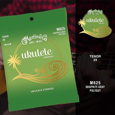 Martin Premium Polygut Strings M625 ، Gauge Graphite Gray Strings in Kuwait