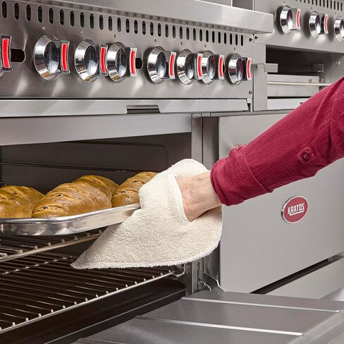 Kratos Commercial Gas Range, 60" Wide with 24" Griddle/Broiler, 6 Burners, and 2 Standard Ovens, Natural Gas (29Y-172-NAT) in Kuwait