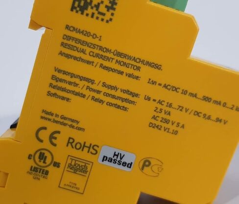 Bender Residual Current Monitor RCMA420-D-1 in Saudi Arabia
