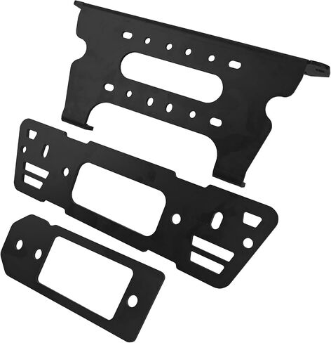 101480 Winch Mount - Compatible with Polaris Ranger XP 1000 Models(2018+) - Polaris Ranger Winch Mount with Black Powder Coated in Kuwait
