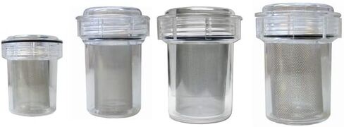 2/Pcs Dental Evacuation Trap Disposable Clear Plastic Canister for Vacstar Disposable Dental Evacuation Suction Trap (2400) in Kuwait