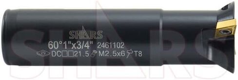 Shars 1" Indexable 60 Degree Dovetail Cutter DCMT Insert New 404-8571 ! in Saudi Arabia