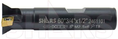 Shars 3/4" Indexable 60 Degree Dovetail Cutter DCMT Insert New 404-8570 ! in Saudi Arabia