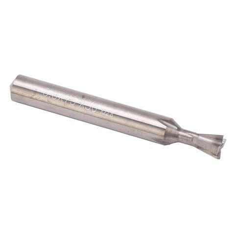 Dovetail Milling Cutter Carbide 6mm Shank 4 Flutes 50mm Length Universal Dovetail Bit for Woodworking and Metalworking (75°) in Kuwait