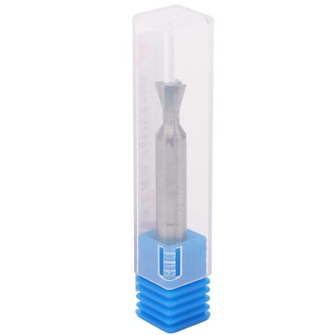 Dovetail Milling Cutter Carbide 6mm Shank 4 Flutes 50mm Length Universal Dovetail Bit for Woodworking and Metalworking (75°) in Kuwait