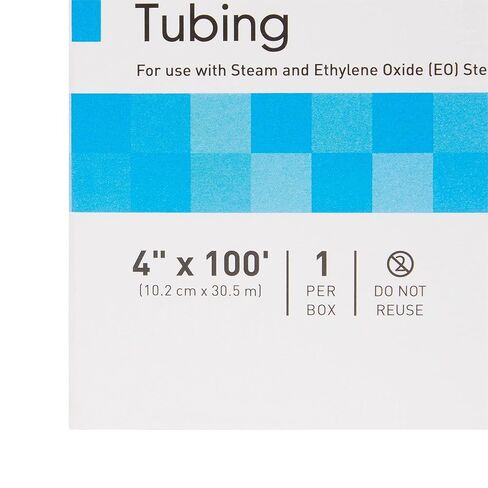 McKesson Autoclave Tubing - Medical Tool Sterilization Tubing, 4 in x 100 ft, 1 Count in Saudi Arabia