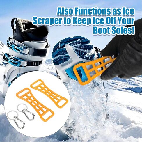 2pcs Ski Boot Buckle Assist Tool, Shoes Buckle Extender Tool, Multifunctional Skiing Boot Buckle Fastening Aid, for Ski Enthusiasts in Saudi Arabia