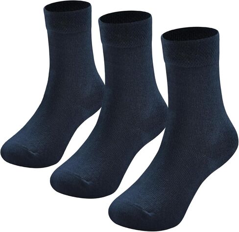 Marchare Girls Seamless Crew Socks School Schoy Scheld Socks Goot Mostomar in Saudi Arabia