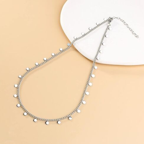KELITCH Classic Miyuki Beaded Necklaces Tiny String Thin Strand Neckalces For Women in Saudi Arabia