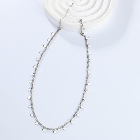 KELITCH Classic Miyuki Beaded Necklaces Tiny String Thin Strand Neckalces For Women in Saudi Arabia