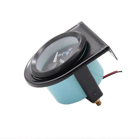 Cokyis Black Car Auto Digital LED درجة حرارة درجة حرارة المقياس مجموعة درجة الحرارة 40-120 درجة أسود السيارات الرقمية المؤدية in Kuwait