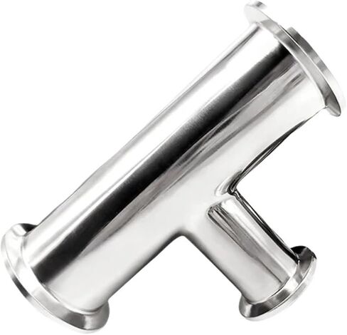 Pipe OD 38/51/63/76/102mm Tri Clamp Reducer Tee 3 Way SS304 Stainless Fitting Homebrew Beer Wine(102 to 51mm,316L) in Saudi Arabia
