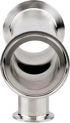 Pipe OD 38/51/63/76/102mm Tri Clamp Reducer Tee 3 Way SS304 Stainless Fitting Homebrew Beer Wine(102 to 51mm,316L) in Saudi Arabia