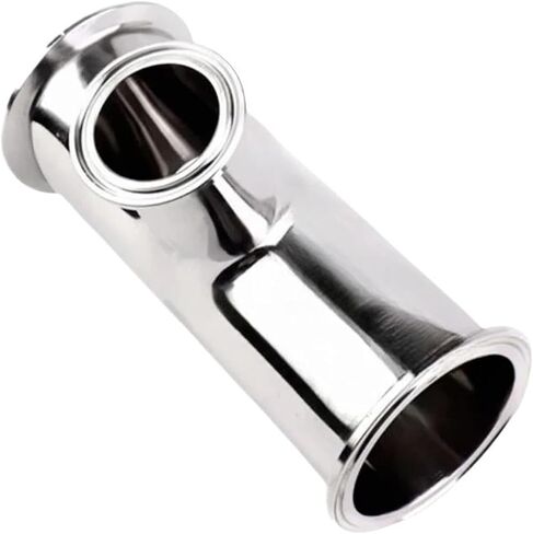 Pipe OD 38/51/63/76/102mm Tri Clamp Reducer Tee 3 Way SS304 Stainless Fitting Homebrew Beer Wine(102 to 51mm,316L) in Saudi Arabia