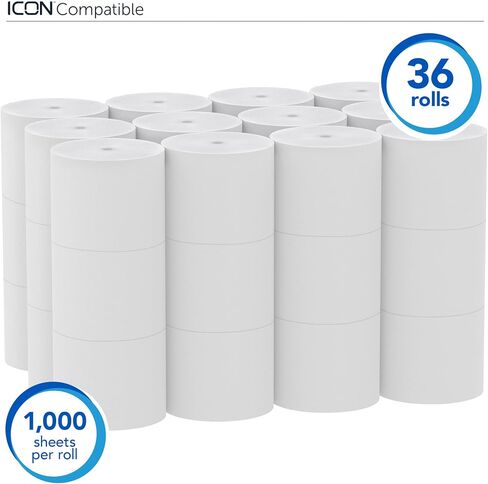 Scott® 2-Ply Bathroom Tissue, 1,000 Sheets Per Roll, Carton Of 36 Rolls in Saudi Arabia