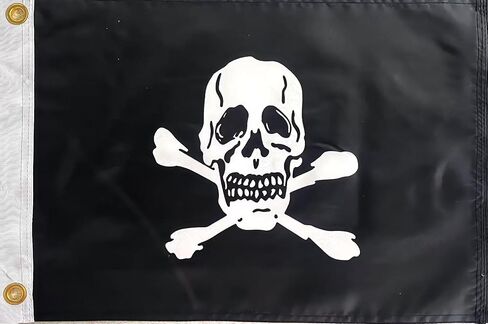 HSTENXY12 x 18 Inch Boat Flag, Fishing Flag, Suitable For Outdoor, Party and Other Occasions, with 2 Brass Washers (Playtime) in Kuwait