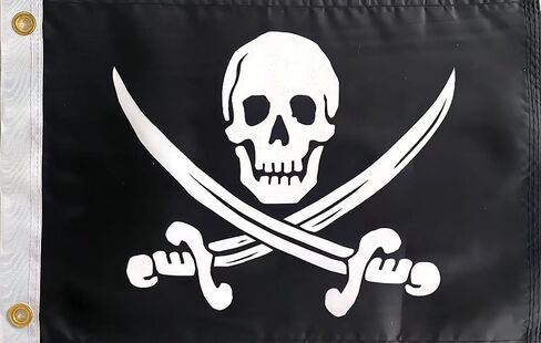 HSTENXY12 x 18 Inch Boat Flag, Fishing Flag, Suitable For Outdoor, Party and Other Occasions, with 2 Brass Washers (Playtime) in Kuwait