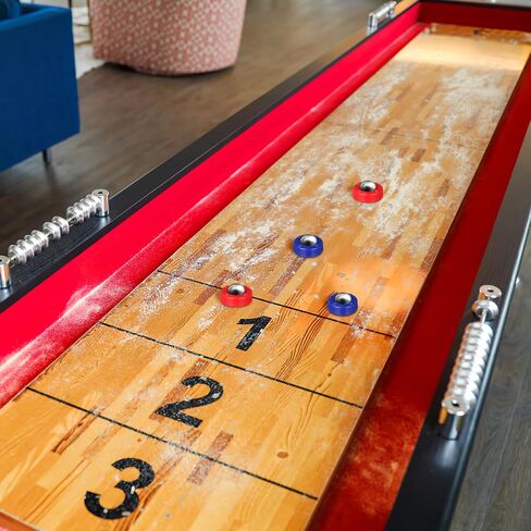 16 قطعة MINI Shuffleboard استبدال باك بكرات معدات الطاولة المعدات مجموعة ملحقات الشوفارو لوح الشباك in Saudi Arabia