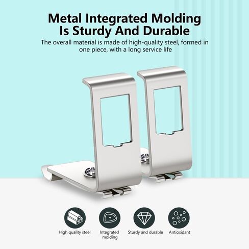 1-Port Metal DIN-Rail Mounting Module for Snap-in Keystone Jacks,Attaches to Standard 35 Millimeter (mm) DIN Rail with no Tools in Saudi Arabia