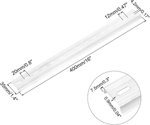Meccanixity DIN Rail 6 "× 1.4" × 0.3 " in Kuwait