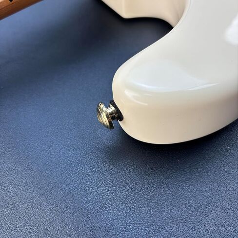 2 PCS Electric Guitar Bass Strap Locks Chrome Mushroom-Shaped Head Strap Lock Bottons Compatible with Fender Strat Tele Les Paul Classial Acoustic guitars Bass Replacement parts in Saudi Arabia
