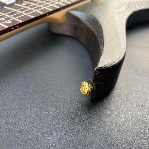 2 PCS Electric Guitar Bass Strap Locks Chrome Mushroom-Shaped Head Strap Lock Bottons Compatible with Fender Strat Tele Les Paul Classial Acoustic guitars Bass Replacement parts in Saudi Arabia