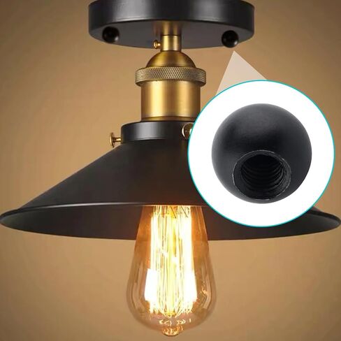 10pcs M4 × 9 مم مقبض غطاء الخيط ، غطاء المسمار الغطاء الكربوني الصلب ، غطاء المسمار الزخرفي لغطاء الإضاءة الإضاءة ، أغطية مقبض الكرة السوداء لزخرفة المصباح ، الحرف اليدوية. in Saudi Arabia