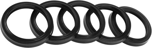 Universal Oil Seal LBH Seal Ring Rotary Shaft Seal 35x43x5mm High Pressure NBR Rubber Black 5 Pcs in Saudi Arabia