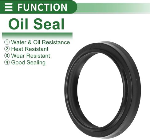 Universal Oil Seal LBH Seal Ring Rotary Shaft Seal 35x43x5mm High Pressure NBR Rubber Black 5 Pcs in Saudi Arabia