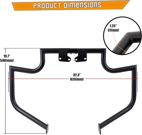 Crash Bar Engine Guard Highway Freeway Bar for Yamaha XV1600 XV1700 XV 1600 XV 1700 RoadStar Wild Star Midnight Silverado Warrior in Saudi Arabia