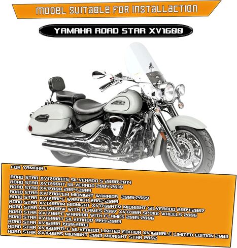Crash Bar Engine Guard Highway Freeway Bar for Yamaha XV1600 XV1700 XV 1600 XV 1700 RoadStar Wild Star Midnight Silverado Warrior in Saudi Arabia