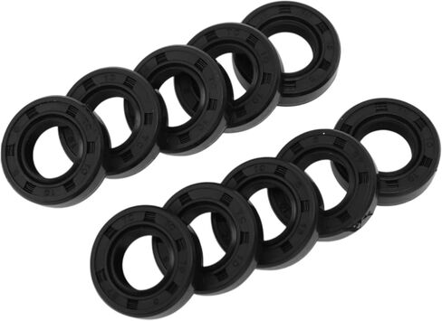 Universal Oil Seal UN Lip Seal Ring Rotary Shaft Seal 12x20x8mm High Pressure TPU Blue 10 Pcs in Saudi Arabia