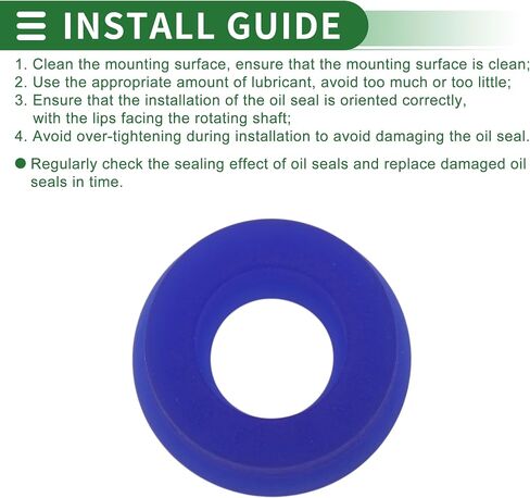 Universal Oil Seal UN Lip Seal Ring Rotary Shaft Seal 12x20x8mm High Pressure TPU Blue 10 Pcs in Saudi Arabia