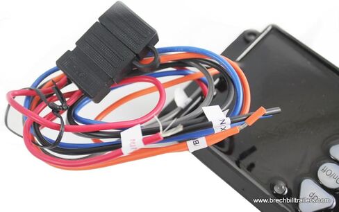 Universal Wireless Remote System for Hydraulic Pump Dump Trailers & Tilt-Beds - Black Plastic Remote Control - 2 Fobs Included in Kuwait