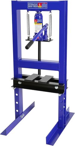 20 طن من المتجر الهيدروليكي ، مكبس الحامل الأرضي H-Frame للمرآب والمعادن ، ارتفاع قابل للتعديل (4.7 "-32.3") مع لوحات ختم-مثالية للانحناء ، الاستقامة ، المحمل/إزالة المفصل U. in Kuwait