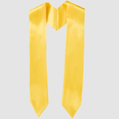 70.87 Inch Long White Satin Graduation Sash Sublimation Honor Plain Grad Blank Stoles Bulk Unisex Smooth Silk Soft Classic End Sashes for Adults Academic Choral Ceremony Graduations Society in Saudi Arabia