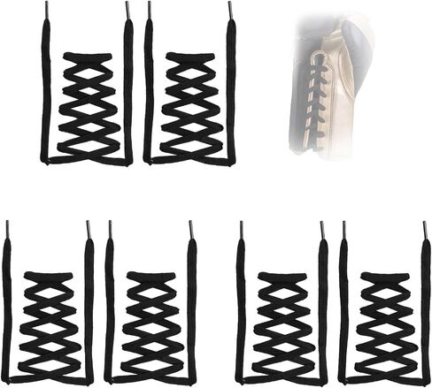 Replacement Laces for lace-up Boxing Training Gloves, Spare high-Strength Laces for Boxing Gloves (Pack of Three Pairs) in Saudi Arabia