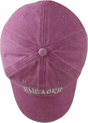 Engaged Est 2025 Hat for Women Men, Adjustable Embroidered Cotton Newlyweds Couples Baseball Cap in Saudi Arabia