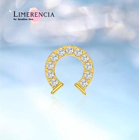 Limerencia Pure Titanium F136 Hypoallergenic Percing Jewelry ، Flat Back Back Stud stud intering 18G للغضاريف/tragus/helix/conch/الأنف in Saudi Arabia