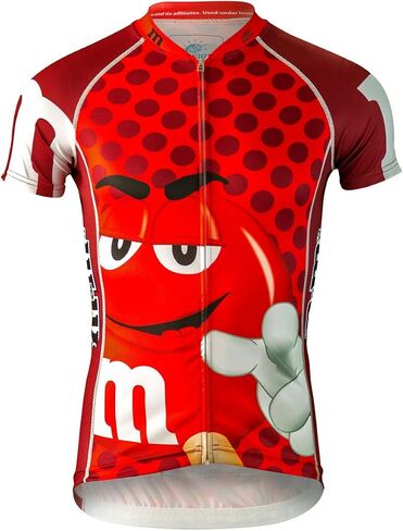 M&Ms Yellow Officially Licensed Cycling Jersey (Men's) in Saudi Arabia